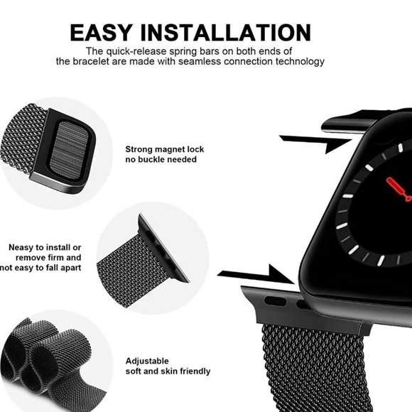 NWT Apple Watch Loop strap Compatible with Apple watch 38-40MM - Picture 2 of 3